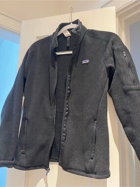 Patagonia better sweater Women’s Black Full-Zip Fleece Jacket